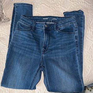 Old navy super skinny high rise jeans